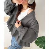 ふわっと華やかシルエット美人♪柄アソートフリルデザインブラウス | Classical Elf  | 詳細画像15 