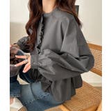 ふわっと華やかシルエット美人♪柄アソートフリルデザインブラウス | Classical Elf  | 詳細画像19 