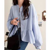 ふわっと華やかシルエット美人♪柄アソートフリルデザインブラウス | Classical Elf  | 詳細画像24 