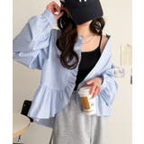 ふわっと華やかシルエット美人♪柄アソートフリルデザインブラウス | Classical Elf  | 詳細画像28 