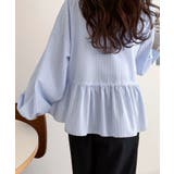 ふわっと華やかシルエット美人♪柄アソートフリルデザインブラウス | Classical Elf  | 詳細画像40 