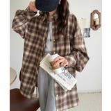 ブラウン | トレンド感たっぷり、ゆったりとしたシルエットで大人の抜け感を演出。微起毛オーバー… | Classical Elf