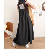 重ね着が楽しい♪着回し自在◎リネンライク素材胸元ギャザー＆ポケット使いAラインジ… | Classical Elf  | 詳細画像11 