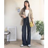 さらっと羽織る、立体の表情。サッカー素材ダブルテーラードジャケット(長袖) | Classical Elf | 詳細画像35