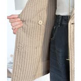 さらっと羽織る、立体の表情。サッカー素材ダブルテーラードジャケット(長袖) | Classical Elf | 詳細画像38