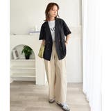 上品なシボ感とストライプ柄が、洗練された都会的な印象に。サッカー素材ダブルテーラ… | Classical Elf | 詳細画像22