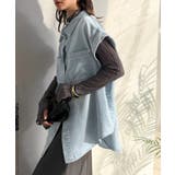 羽織るだけで垢抜け確実♪華奢見え抜群 フレンチスリーブデニムシャツ（半袖） | Classical Elf  | 詳細画像11 