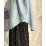 羽織るだけで垢抜け確実♪華奢見え抜群 フレンチスリーブデニムシャツ（半袖） | Classical Elf  | 詳細画像23 