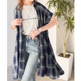 気分はリゾート♪大人可愛いチェック柄がポイント。パナマ風フレンチスリーブチェック… | Classical Elf  | 詳細画像12 