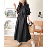 ウエストすっきりで着映え力抜群！体型カバー×きれい見えが叶う。キャンディスリーブ… | Classical Elf  | 詳細画像12 