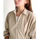 ウエストすっきりで着映え力抜群！体型カバー×きれい見えが叶う。キャンディスリーブ… | Classical Elf  | 詳細画像20 