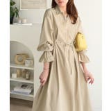 ウエストすっきりで着映え力抜群！体型カバー×きれい見えが叶う。キャンディスリーブ… | Classical Elf  | 詳細画像3 