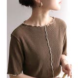 1枚でサマになる、洗練された大人の5分袖トップス。前後2way配色メロウプリーツ… | Classical Elf  | 詳細画像46 