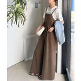 ダブルリボンが映える♪着回し力抜群の 前後2wayダブルストラップリボン紐サロペ… | Classical Elf | 詳細画像16