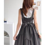 ふわっと華やか、後ろ姿まで美しく。バックリボンティアードワンピース | Classical Elf  | 詳細画像19 