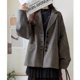 《daaco×クラシカルエルフコラボ》羽織るだけで、品よく見違える。多ボタン千鳥… | Classical Elf | 詳細画像1