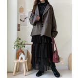 《daaco×クラシカルエルフコラボ》羽織るだけで、品よく見違える。多ボタン千鳥… | Classical Elf | 詳細画像2