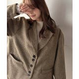 《daaco×クラシカルエルフコラボ》羽織るだけで、品よく見違える。多ボタン千鳥… | Classical Elf | 詳細画像51