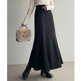 ブラック | 歩くたび、揺れ踊る。カットツイルマーメイドスカート | Classical Elf 