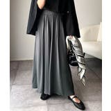 さらり、軽やか。リラックスstyleキマる。レーヨン素材ウエストギャザーフレアシ… | Classical Elf | 詳細画像19