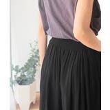 さらり、軽やか。リラックスstyleキマる。レーヨン素材ウエストギャザーフレアシ… | Classical Elf | 詳細画像32