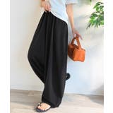 着回し抜群◎これ一枚でこなれ感♪ポンチボリュームコクーンパンツ | Classical Elf  | 詳細画像7 