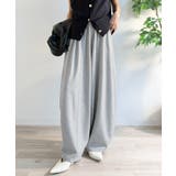 着回し抜群◎これ一枚でこなれ感♪ポンチボリュームコクーンパンツ | Classical Elf  | 詳細画像16 