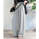 着回し抜群◎これ一枚でこなれ感♪ポンチボリュームコクーンパンツ | Classical Elf  | 詳細画像21 