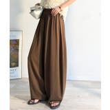 着回し抜群◎これ一枚でこなれ感♪ポンチボリュームコクーンパンツ | Classical Elf  | 詳細画像23 