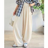 着回し抜群◎これ一枚でこなれ感♪ポンチボリュームコクーンパンツ | Classical Elf  | 詳細画像4 