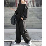 トレンド感のあるワイドシルエット、大人の抜け感を演出♪裏毛スウェットカーゴパンツ… | Classical Elf | 詳細画像16