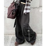 チャコール | トレンド感のあるワイドシルエット、大人の抜け感を演出♪裏毛スウェットカーゴパンツ… | Classical Elf