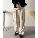 「楽なのにキレイ」シンプルコーデに洗練さをプラス◎タックデザインパンツ | Classical Elf  | 詳細画像8 