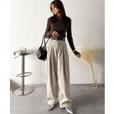 「楽なのにキレイ」シンプルコーデに洗練さをプラス◎タックデザインパンツ | Classical Elf  | 詳細画像14 