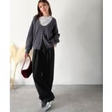 「楽なのにキレイ」シンプルコーデに洗練さをプラス◎タックデザインパンツ | Classical Elf  | 詳細画像20 