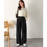 「楽なのにキレイ」シンプルコーデに洗練さをプラス◎タックデザインパンツ | Classical Elf  | 詳細画像22 