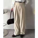 「楽なのにキレイ」シンプルコーデに洗練さをプラス◎タックデザインパンツ | Classical Elf  | 詳細画像7 