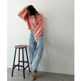 動きやすさとスタイルを両立！切り替えデザインコクーンシルエットデニム | Classical Elf  | 詳細画像18 