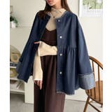 やさしさ香る秋冬レイヤード。キャミデザインワイドサロペットパンツ | Classical Elf  | 詳細画像32 