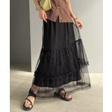 甘すぎない大人のバランス。シンプル合わせでも映える。フリルティアードチュールスカ… | Classical Elf  | 詳細画像12 