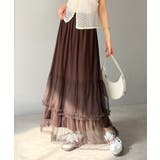 甘すぎない大人のバランス。シンプル合わせでも映える。フリルティアードチュールスカ… | Classical Elf  | 詳細画像20 