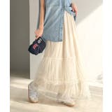 甘すぎない大人のバランス。シンプル合わせでも映える。フリルティアードチュールスカ… | Classical Elf  | 詳細画像2 