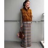 ブラウン | 《MAIKOさん×クラシカルエルフコラボ》大人の遊び心をくすぐる、主役級ボーダー… | Classical Elf