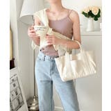 お洒落レディのマストアイテム。Wストラップカップ付キャミ | Classical Elf  | 詳細画像9 