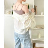 お洒落レディのマストアイテム。Wストラップカップ付キャミ | Classical Elf  | 詳細画像10 