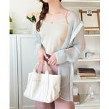 お洒落レディのマストアイテム。Wストラップカップ付キャミ | Classical Elf  | 詳細画像1 