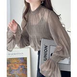 大人の魅力溢れるシアートップス。プリーツシアーインナー | Classical Elf | 詳細画像11