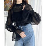 大人の魅力溢れるシアートップス。プリーツシアーインナー | Classical Elf | 詳細画像15