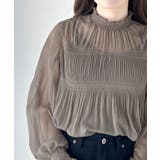 大人の魅力溢れるシアートップス。プリーツシアーインナー | Classical Elf | 詳細画像20