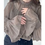 大人の魅力溢れるシアートップス。プリーツシアーインナー | Classical Elf | 詳細画像21